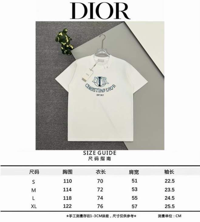Dior T Shirts Short _SKUDiorS-XLm6tx3915697